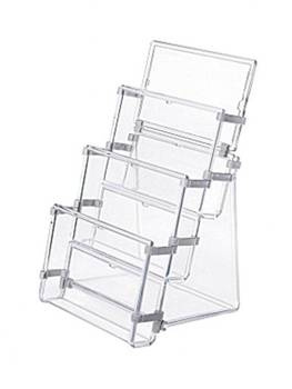 Stojak na ulotki Panta Plast A4 trzy kieszenie