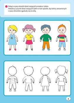 Malowanka A4 16 z naklejkami Główka pracuje