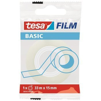 Taśma klejąca biurowa Tesa Basic 15mmx33m