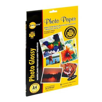 Papier fotograficzny A4 błyszczący 160g Yellow One