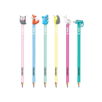 Ołówek ze zwierzakiem B&B HB