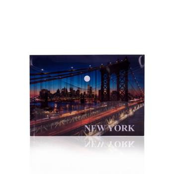 Teczka kopertowa na zatrzask Panta Plast New York A5