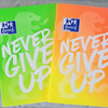 Zeszyt Oxford A4 w kratkę 60 kartek Never Give Up
