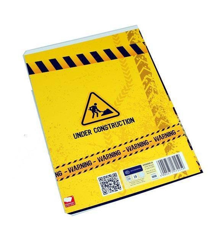 Zeszyt A5 16 kartek w 3 linie Interdruk
