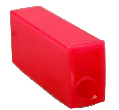 Temperówka z pojemnikiem Faber Castell neonowa