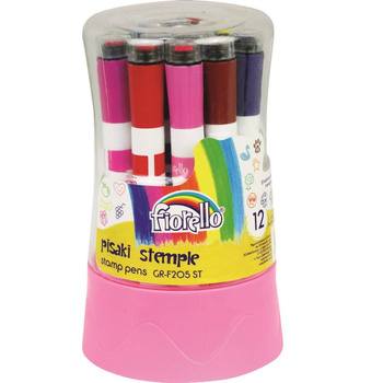 Pisaki stemple Fiorello 12 kolorów tuba
