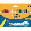 Kredki świecowe Bic Kids Plastidecor 24 kolory