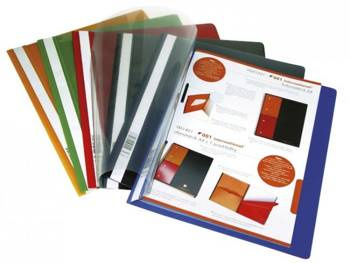 Skoroszyt plastikowy Bantex Maxi A4 czerwony