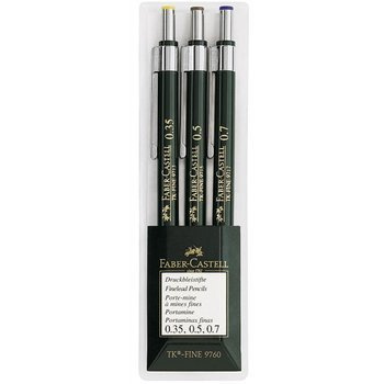 Ołówek automatyczny Faber Castell TK-Fine 3szt (0.35 i 0.5 i 0.7mm)