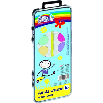 Farby akwarelowe 16 kolorów Fiorello