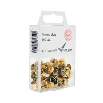 Pinezki Victory Office OPKM złote /a`100/
