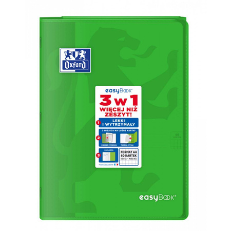 Zeszyt Oxford Easybook A4 w kratkę 60 kartek