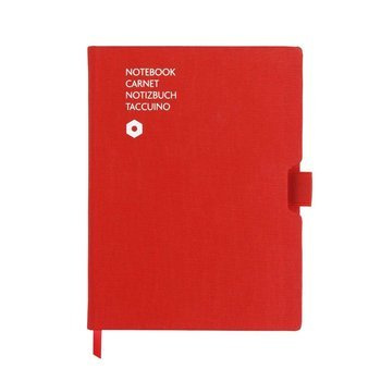 Notatnik A5 192 kartki Caran d`Ache Office czerwony