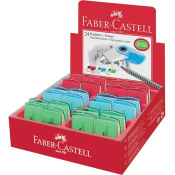 Gumka Faber Castell Sleeve Mini transparentna