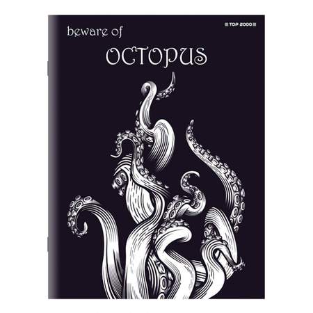 Zeszyt A5 w kratkę z marginesem 60 kartek Megamix Top 2000