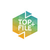 Teczka kartonowa z gumką A4 Top File+ Oxford