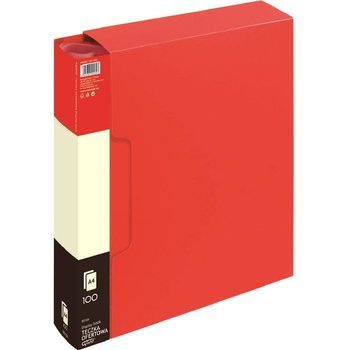 Teczka ofertowa Grand A4 100 koszulek czerwony