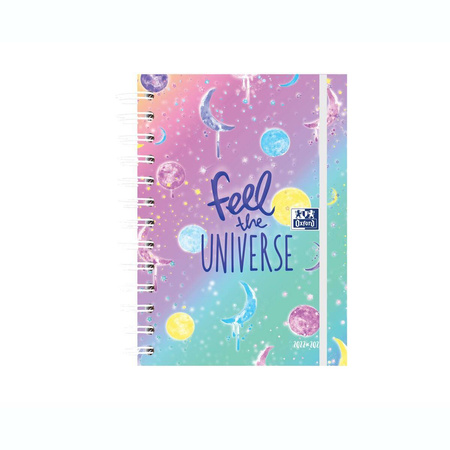 Kalendarz Oxford Galactic 12x18cm 2022/2023