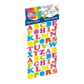 Naklejki wypukłe Litery Fiorello GR-NP127
