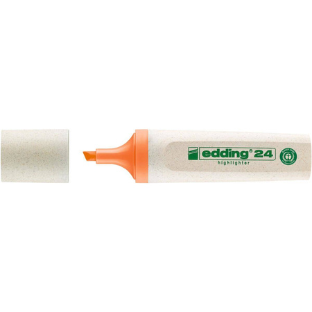 Zakreślacz Edding 24 ekologiczny pomarańczowy