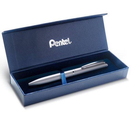 Pióro kulkowe Energel Sterling w etui + wkład srebrny