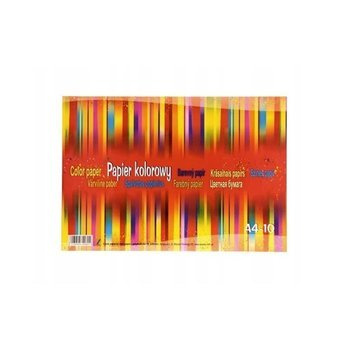 Zeszyt papierów kolorowych A4 Kreska