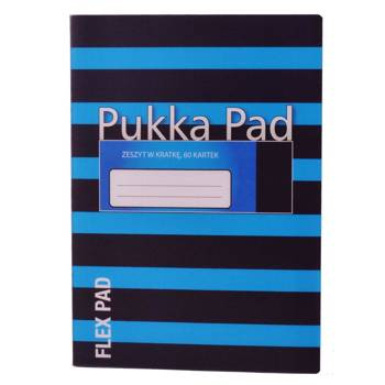 Zeszyt Pukka Pad B5 w kratkę 60 kartek Flex Navy niebieski