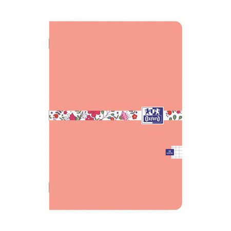 Zeszyt Oxford Floral A5 w kratkę 32 kartki