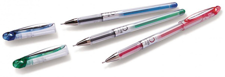 Długopis żelowy Pentel BG207 Slicci 0.7mm niebieski