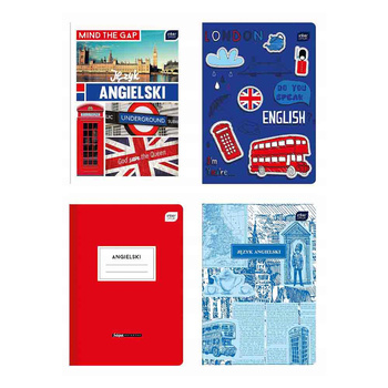 Zeszyt A5 60 kartek język angielski Interdruk