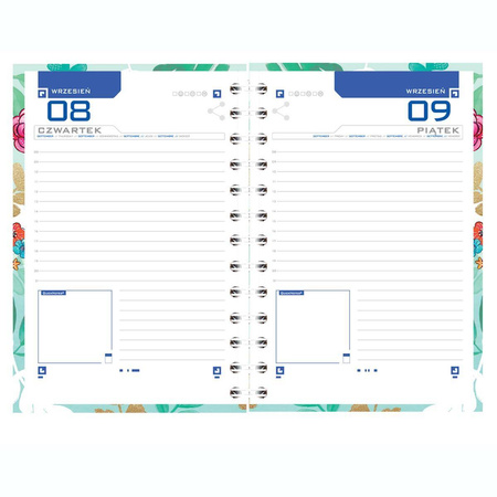 Kalendarz Oxford Jungle 12x18cm 2022/2023