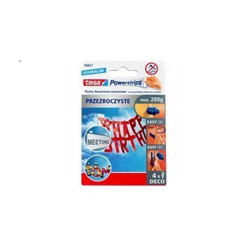Plastry samoprzylepne Tesa Powerstrips Decotesa max do 200g