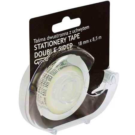 Taśma biurowa dwustronna z dyspenserem Grand 18mm x 8.5m