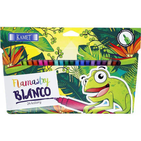 Pisaki Kamet Bianco 24 kolory