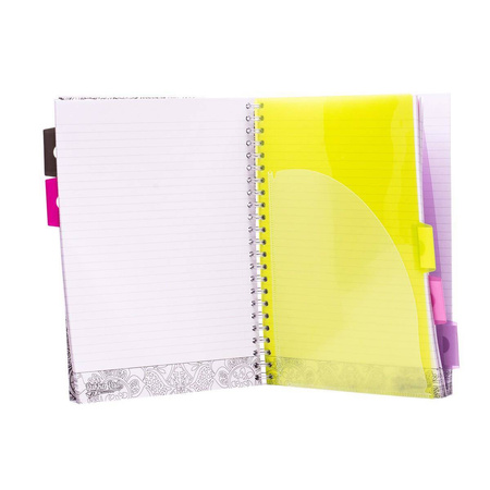 Kołozeszyt A4 w linie Pukka Pad Project Book Color In