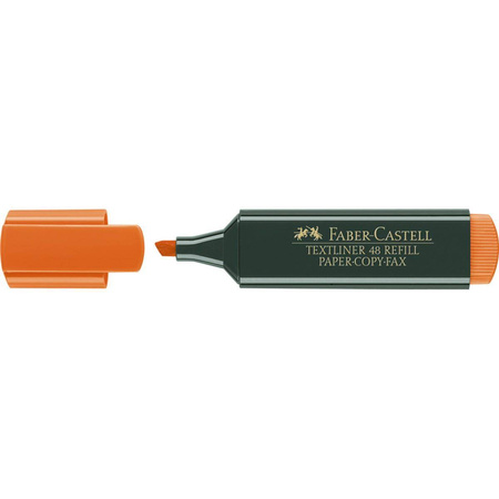 Zakreślacz Faber Castell Textliner 48 Refill pomarańczowy