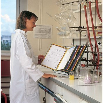 Biurkowy system prezentacyjny Tarifold A4 + 30 paneli prezentacyjnych w miksie kolorów