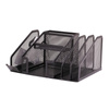 Organizer na biurko wielofunkcyjny 6A czarny