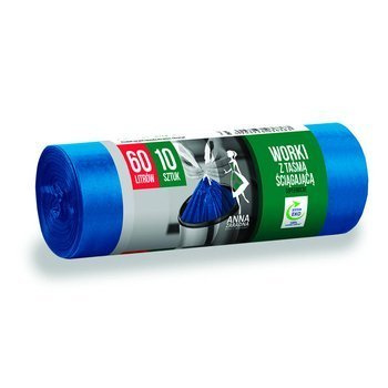 Worki na śmieci Anna Zaradna supermocne 60l