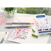 Pisak akwarelowy Faber Castell Goldfaber Aqua zestaw lettering 6 sztuk