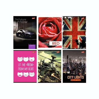 Brulion A5 96 kartek w linie Unipap