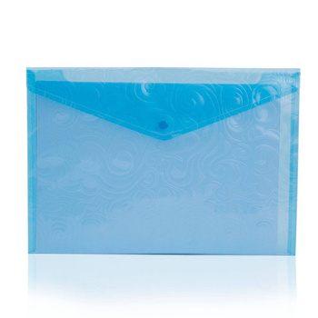 Teczka kopertowa na zatrzask Panta Plast Tai Chi A4 niebieski
