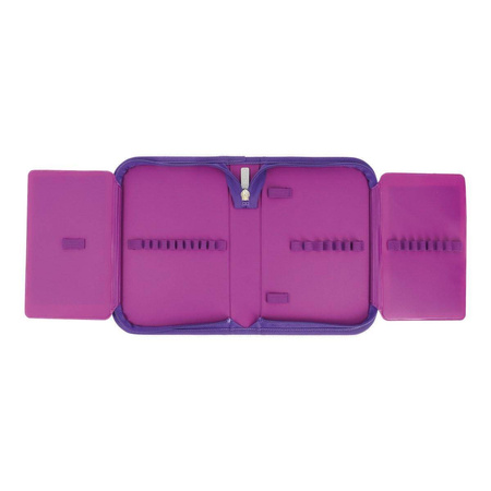 Piórnik dla dziewczynki bez wyposażenia jednokomorowy Herlitz Girls mix