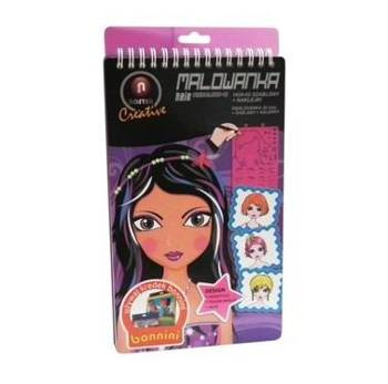 Malowanka kreatywna szablon i naklejki 1424-02