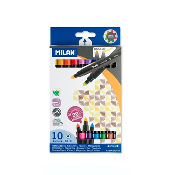 Flamstry Milan Bicolor 10 kolorów dwustronne