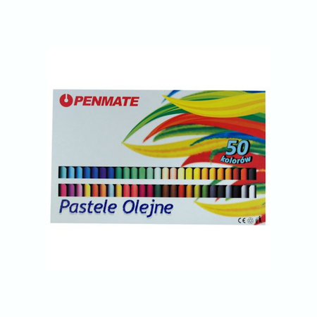 Pastele olejne Penmate 50 kolorów