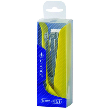 Zszywacz biurowy Kangaro 335/S (30 kartek) żółty