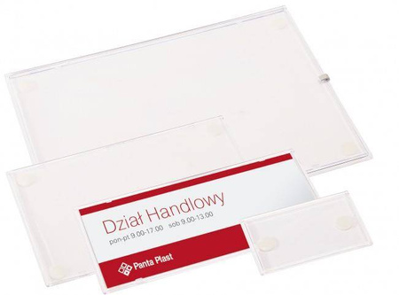 Tabliczka samoprzylepna Panta Plast 11x15 cm