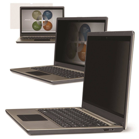 Filtr prywatyzujący do laptopa 15,6 cala 3M czarny