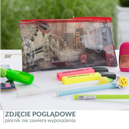 Piórnik saszetka PP London